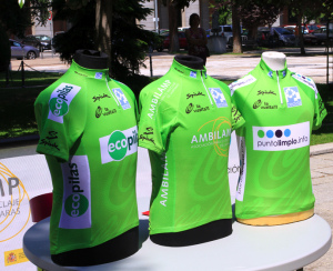 Maillot verde de la Vuelta. España Recicla